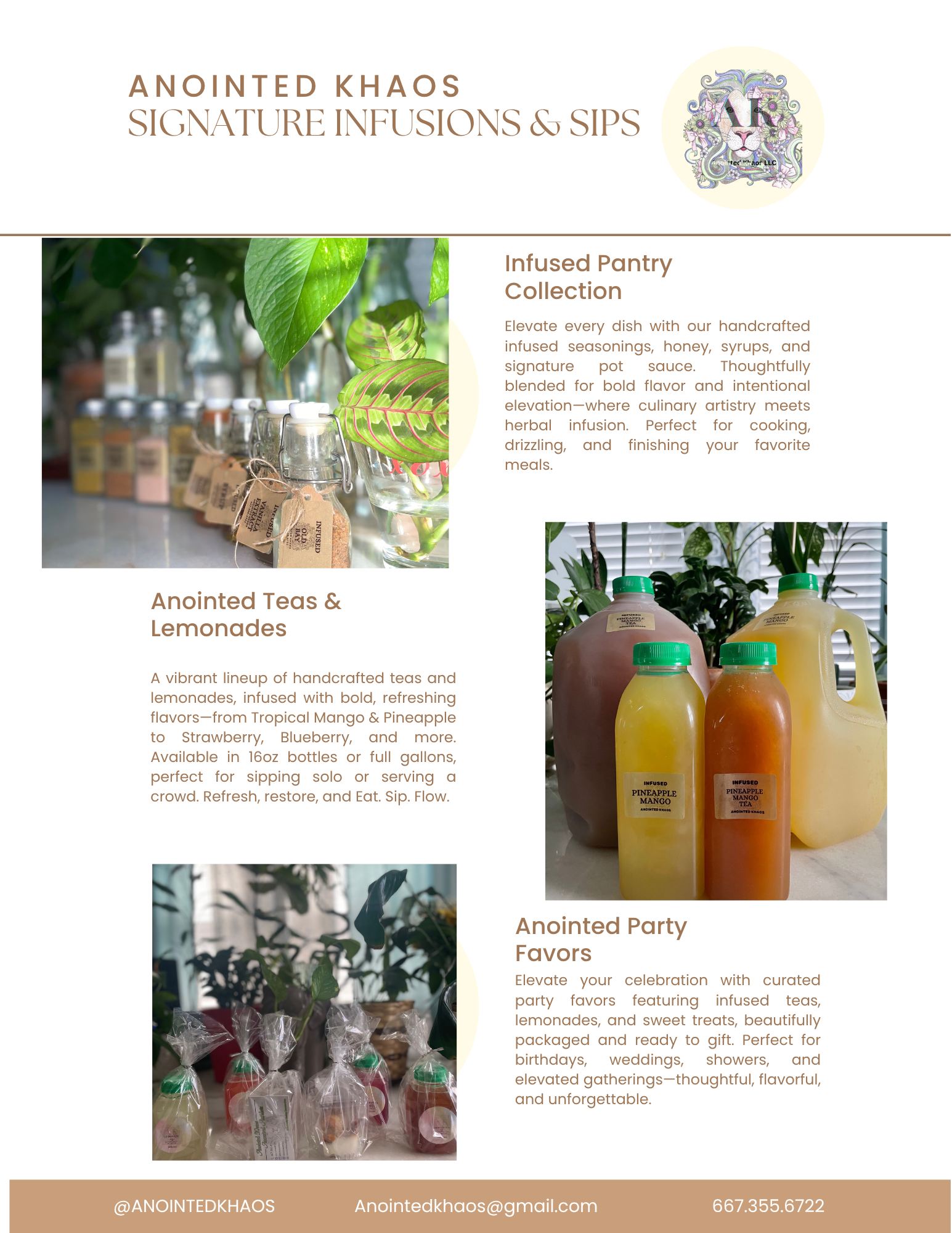 Annointed Teas and Lemonade